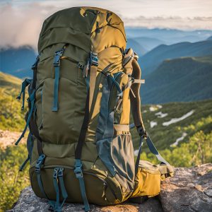 A hiking backpack for extended outdoor adventures