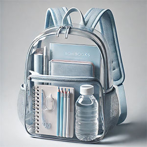 clear backpack for security purpose